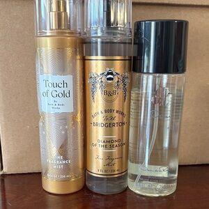 Ultra Luxe Fragrance trio from bath & body works and Oscar de la Renta